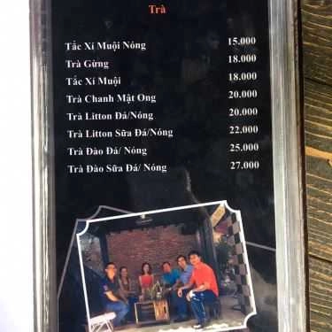 Thực đơn- Cuội Coffee