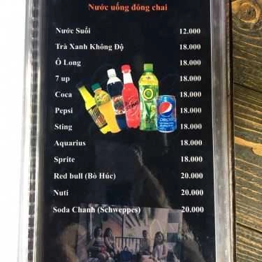 Thực đơn- Cuội Coffee