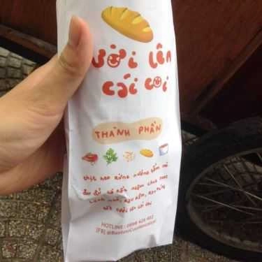Món ăn- Ăn vặt Cười Lên Cái Coi - Bánh Mì Heo Rừng Nướng - Hoa Sứ