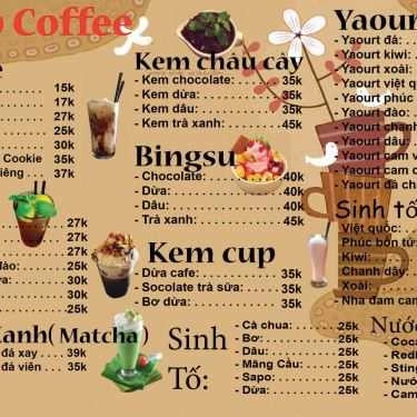 Thực đơn- Cup Coffee