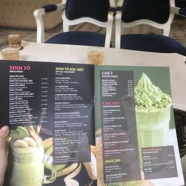 Thực đơn- D'anver Coffee & Lounge