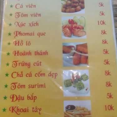 Thực đơn- Ăn vặt MNS ICE SNOW - Đá Bào Mật Trái Cây Rừng - Quang Trung