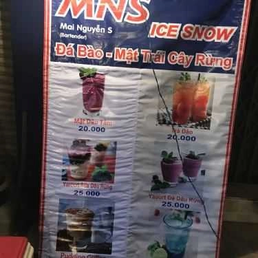 Thực đơn- Ăn vặt Đá Bào Mật Trái Cây Rừng - Phạm Văn Đồng