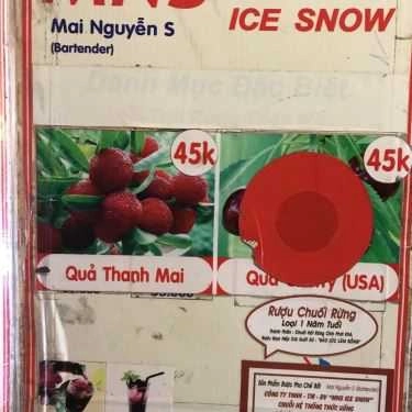Thực đơn- Ăn vặt Đá Bào Mật Trái Cây Rừng - Phạm Văn Đồng