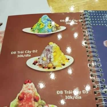 Thực đơn- Ăn vặt Đá Bào Sing Ice