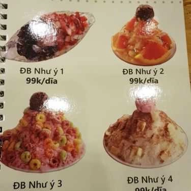 Thực đơn- Ăn vặt Đá Bào Sing Ice