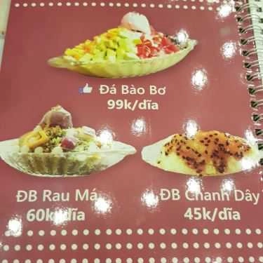 Thực đơn- Ăn vặt Đá Bào Sing Ice