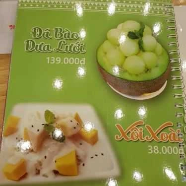 Thực đơn- Ăn vặt Đá Bào Sing Ice