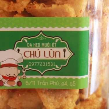 Món ăn- Shop online Da Heo Muối Ớt Chiên Giòn Chú Lùn - Giao Hàng Tận Nơi