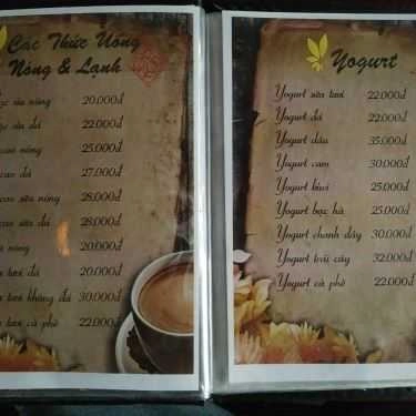 Thực đơn- Dã Quỳ Cafe - Lê Đức Thọ