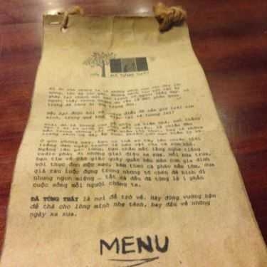 Thực đơn- Đã Từng Thấy Cafe
