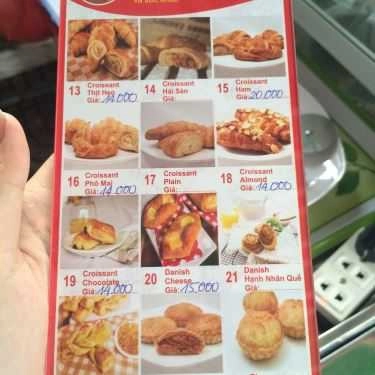 Thực đơn- Tiệm Bánh Dasumy Bakery