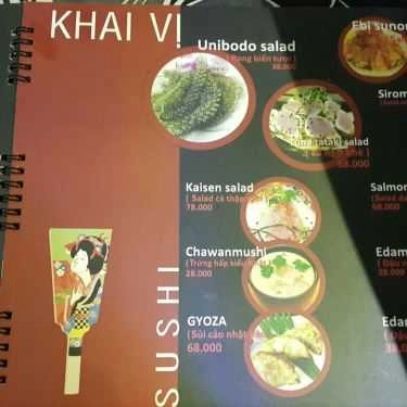 Thực đơn- Data Sushi & Cafe