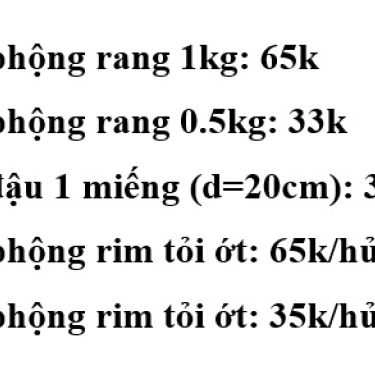 Thực đơn- Đậu Phộng Rang - Shop Online