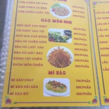Thực đơn- Dê Tươi 424 - Quán Nhậu