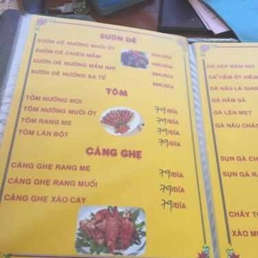 Thực đơn- Dê Tươi 424 - Quán Nhậu