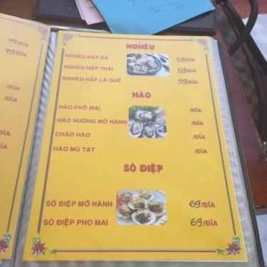 Thực đơn- Dê Tươi 424 - Quán Nhậu