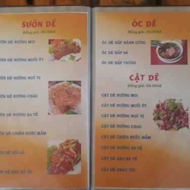 Thực đơn- Quán Nhậu Lộc Phát - Dê Nướng & Hải Sản