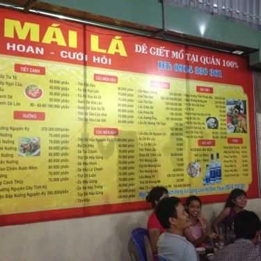 Thực đơn- Quán Nhậu Dê Tươi Mái Lá