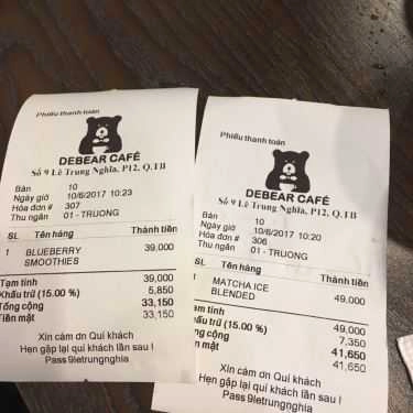 Tổng hợp- DeBear Café - Lê Trung Nghĩa