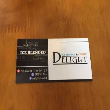 Tổng hợp- Delight - Đá Xay & Cafe