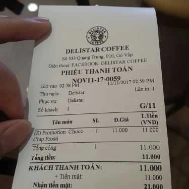 Tổng hợp- Delistar Coffee