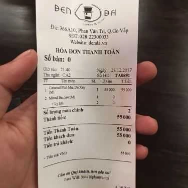 Tổng hợp- Đen Đá Cafe - Trà Sữa & Trà Đào - Phan Văn Trị