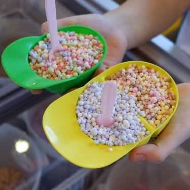 Món ăn- Cafe Dippin' Dots Ice Cream - Asiana Food Town