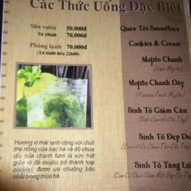 Thực đơn- Diva Piano Cafe - Ngô Quyền