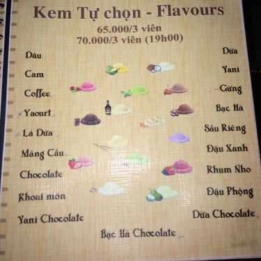 Thực đơn- Diva Piano Cafe - Ngô Quyền