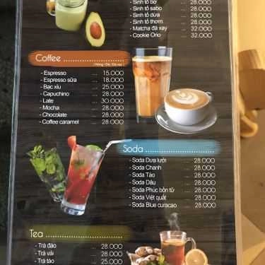 Thực đơn- Đô Coffee & Tea