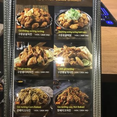 Thực đơn- Nhà Hàng Don Chicken - Chicken & Pub - Sư Vạn Hạnh