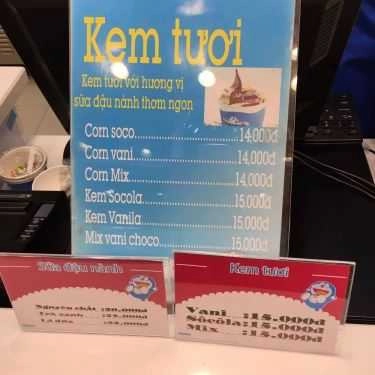 Thực đơn- Tiệm Bánh Doraemon Tofu Factory - 3 Tháng 2