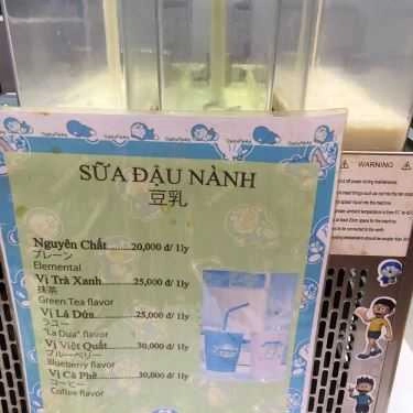 Thực đơn- Tiệm Bánh Doraemon Tofu Factory - 3 Tháng 2