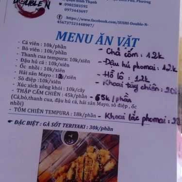 Thực đơn- Ăn vặt Double N Sushi - Cá Viên Chiên