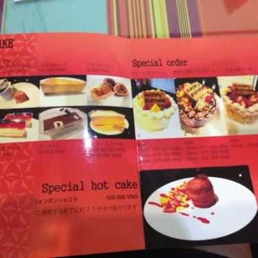 Thực đơn- Draphoe Cafe & Bistro - Mạc Đĩnh Chi