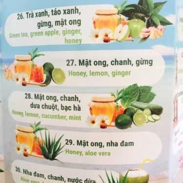 Thực đơn- Dưa Chuột Detox Water - Shop Online