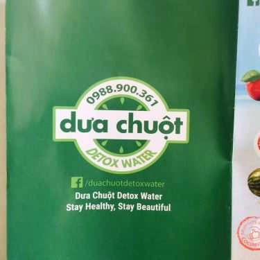 Thực đơn- Dưa Chuột Detox Water - Shop Online