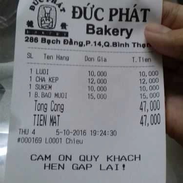 Tổng hợp- Tiệm Bánh Đức Phát Bakery - Bạch Đằng