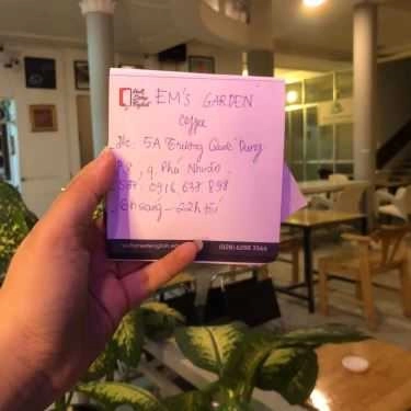 Tổng hợp- Em's Garden Cafe