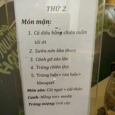 Thực đơn- Emily Mix Up - Ăn Vặt & Trà Sữa
