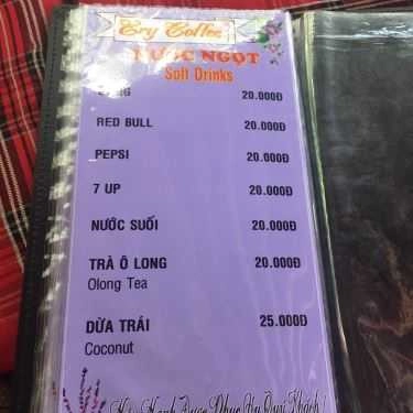 Thực đơn- Ery's House Cafe