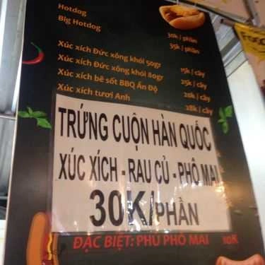 Thực đơn- Ăn vặt Fall In Food - Trứng Cuộn Hàn Quốc