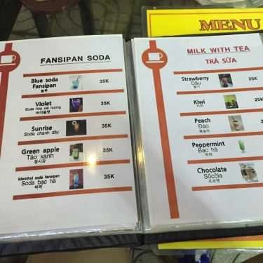 Thực đơn- Fansipan - Korean Coffee