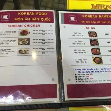 Thực đơn- Fansipan - Korean Coffee