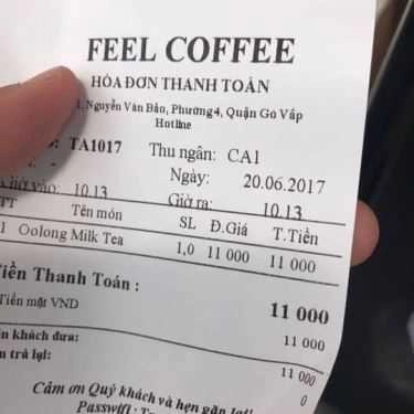 Tổng hợp- Feel Coffee & Tea Express - Nguyễn Văn Bảo
