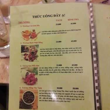 Thực đơn- Coffee Flower & Tea