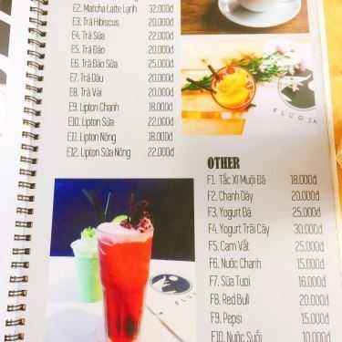 Thực đơn- Flugen Coffee