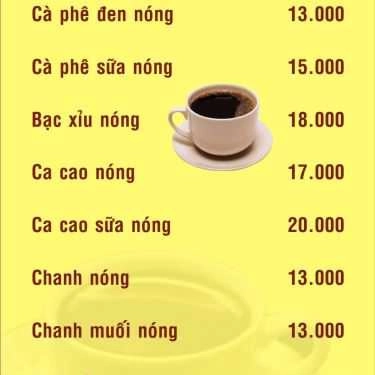 Thực đơn- For Life Cafe - Lê Quang Định