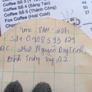 Tổng hợp- Fox Coffee - Nguyễn Duy Trinh